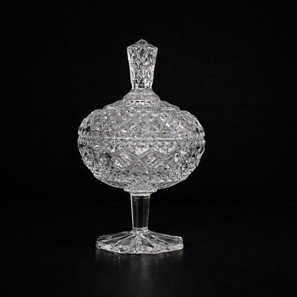 Sockerskål i kristall, 1900-tal.