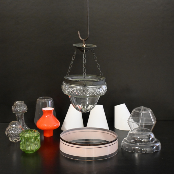 Glaskupor i glas, 12st.