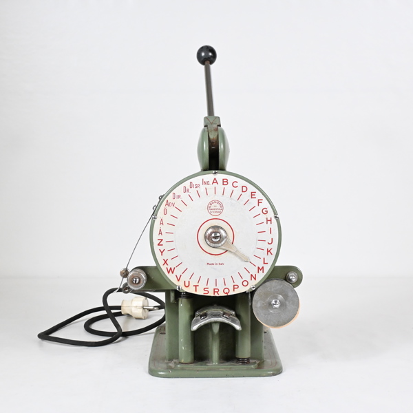 Värmepräglinmaskin, G. Bonomo, Italien.