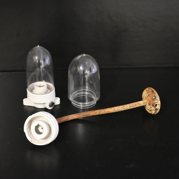 Utebelysning, 2st, 1900-tal.