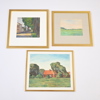 Bror Eriksson, akvarell, 3st.