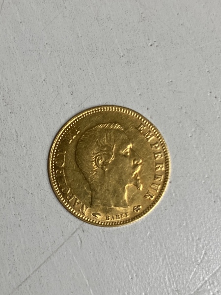 Guldmynt, Napoleon III, 5 Francs 1856 Frankrike