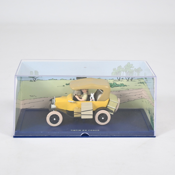 Plåtleksaksbil, Tintin, Tintin Au Congo.