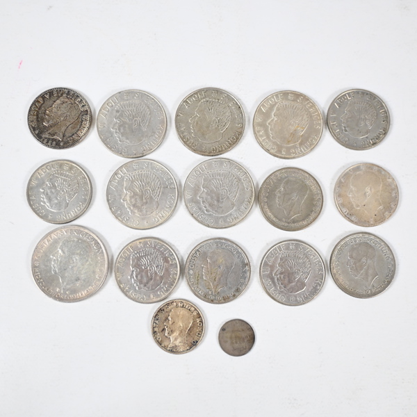 Mynt i silver, Sverige.