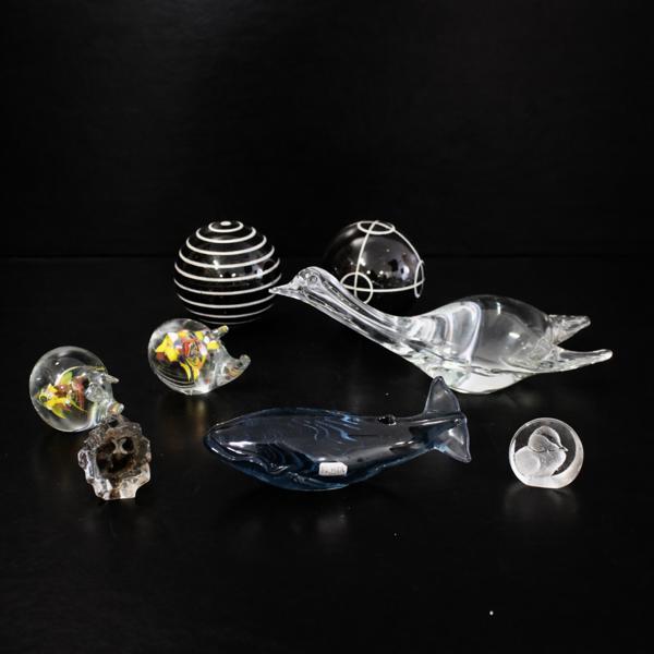 Figuriner i glas, 7st.