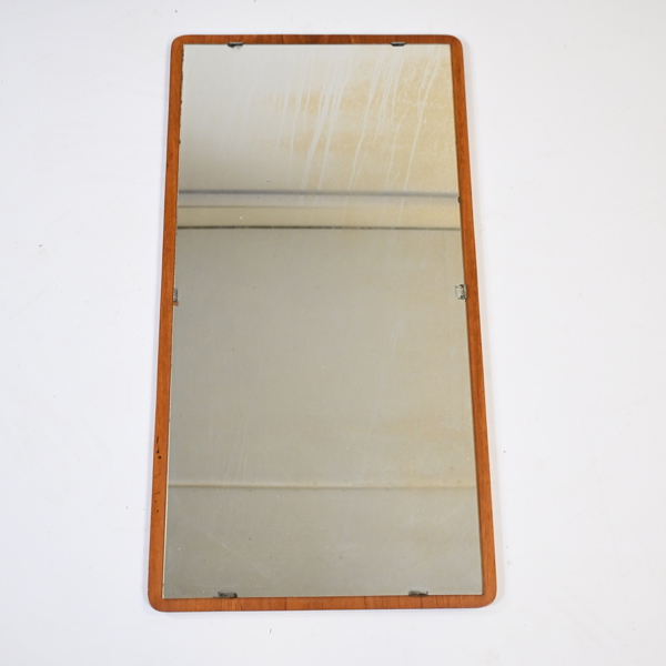 Spegel, teak, 1960-tal.
