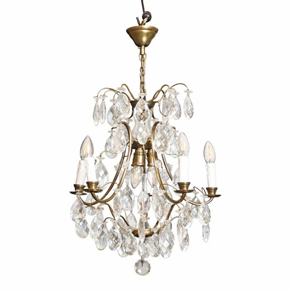 Ljuskrona, barockstil, 1900-tal.