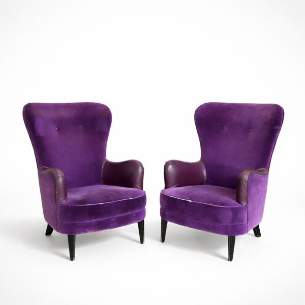 Fåtöljer, ett par, 2000-tal.