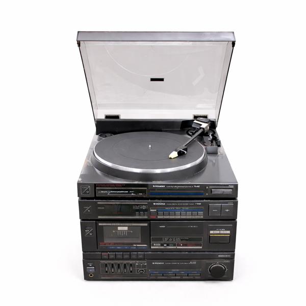 Musikanläggning, 4 delar, Pioneer.