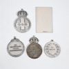 Medaljer i silver, 830.