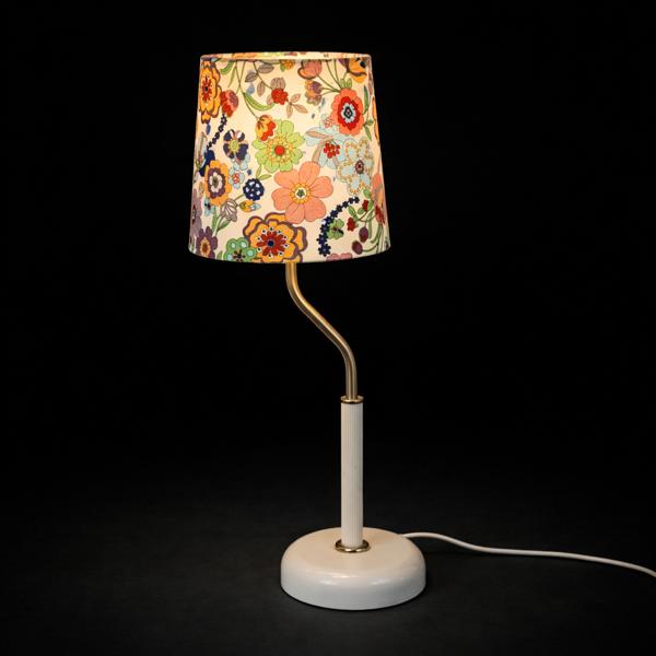 Bordslampa, metall, 1900-tal