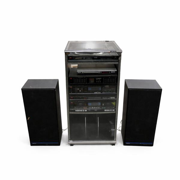 Musikanläggning, Fisher, 1980-tal.