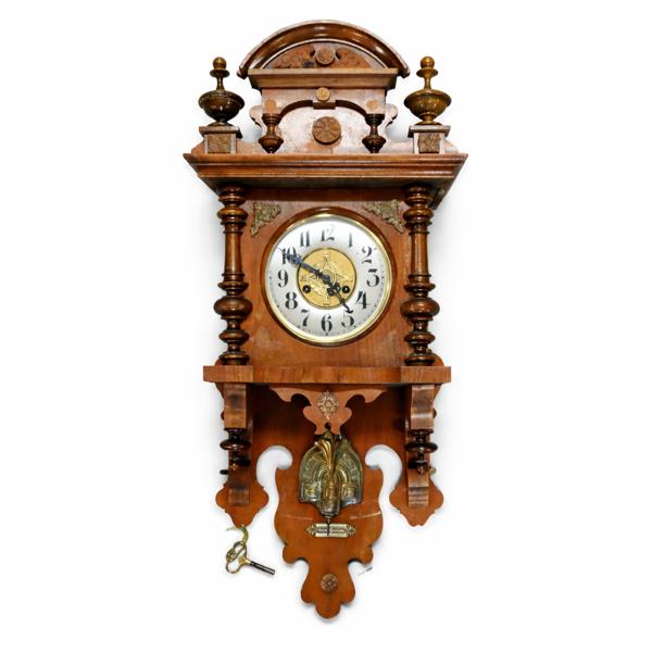 Herrgårdsur, nyrenässans, 1800-talets slut.