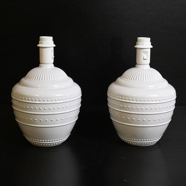 Bordslampor, ett par, "Rickarum", IKEA.