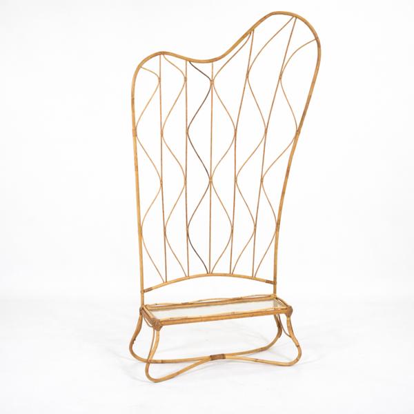 Blombord med spaljé, 1900-talets mitt.