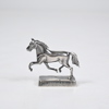 Figurin i silver, häst.