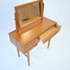 Sminkbord, teak, 1960-tal.