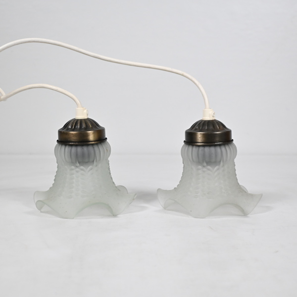 Fönsterlampor, ett par, 1900-talets slut.