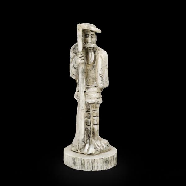 Skulptur i sten, signerad.