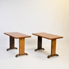 Sidobord, ett par, art deco, 1930-tal.