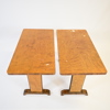 Sidobord, ett par, art deco, 1930-tal.