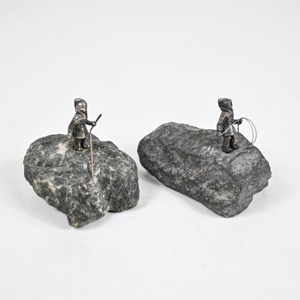 Figuriner i silver, 2st, Markströms, Uppsala.