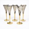 Champagneglas, 5st, Gunilla Lindahl, Scandia Present.
