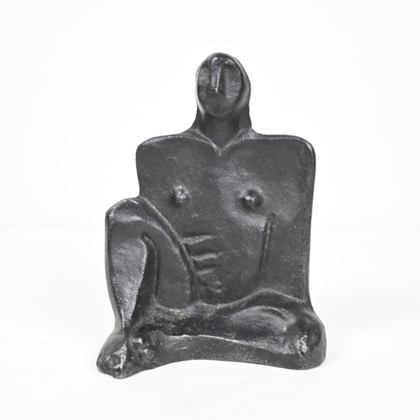 Marita Norin, bokstöd i gjutjärn, 1900-tal.