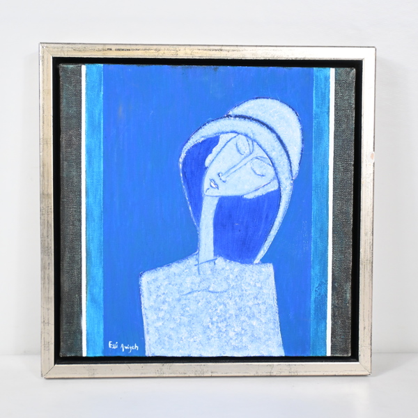 Essi Avigeh, olja på duk, signerad.