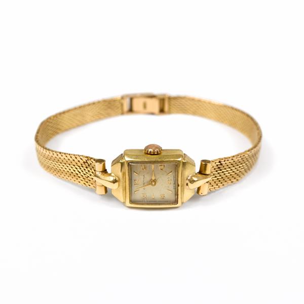  Damarmbandsur i 18k guld, Certina.