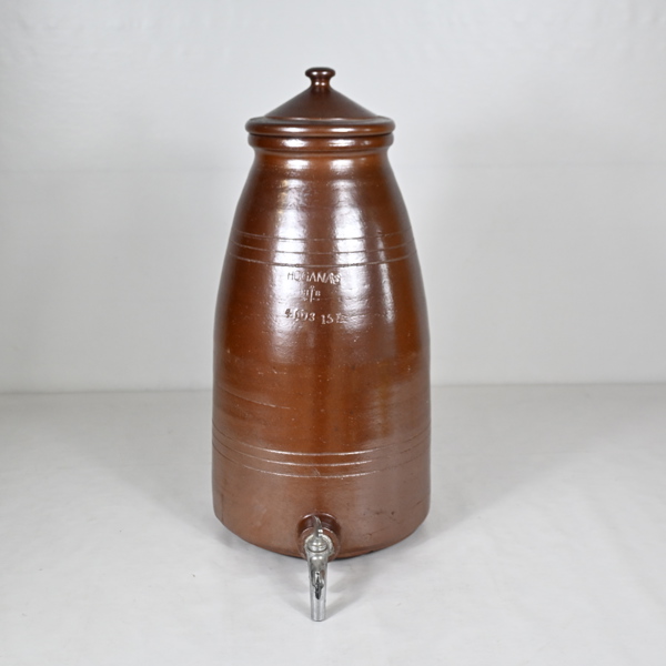 Tappkrus, 15L, glaserat stengods, Sven Bolin, Höganäs.