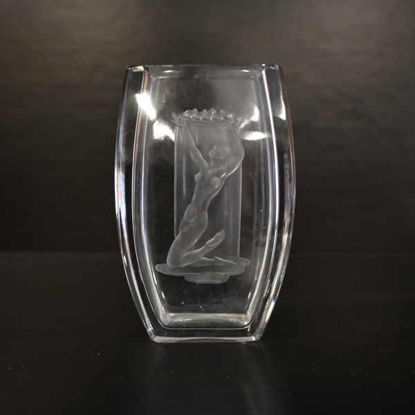 Vas i glas, signerad, 1900-tal. 