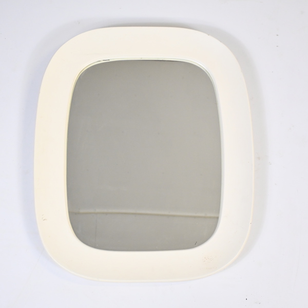 Spegel, retro, träram.