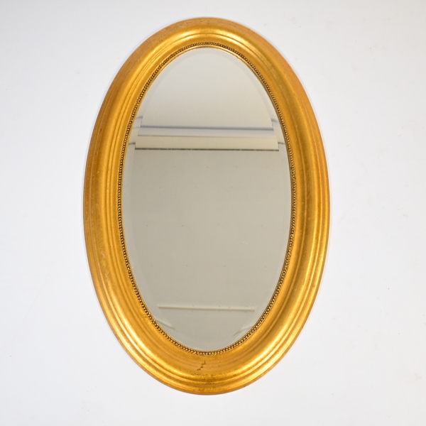 Spegel, förgylld, 1900 tal.
