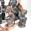 Parti skulpturer, afrikanska.