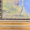 Oidentifierad konstnär, olja på duk, signerad, 1900 talets början.
