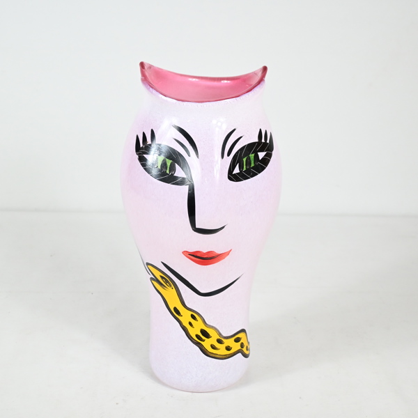 Ulrica Hydman-Vallien, vas, "Open Minds", Artist Collection, Kosta Boda, 1980 tal.