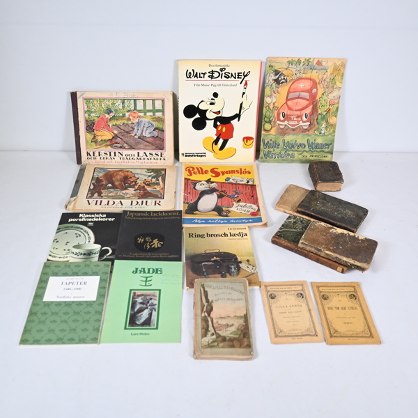 Barnböcker, 18st, 1900 tal.