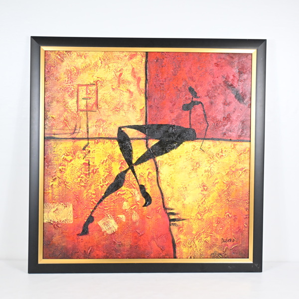 Oidentifierad konstnär, olja på duk, signerad Dalero.