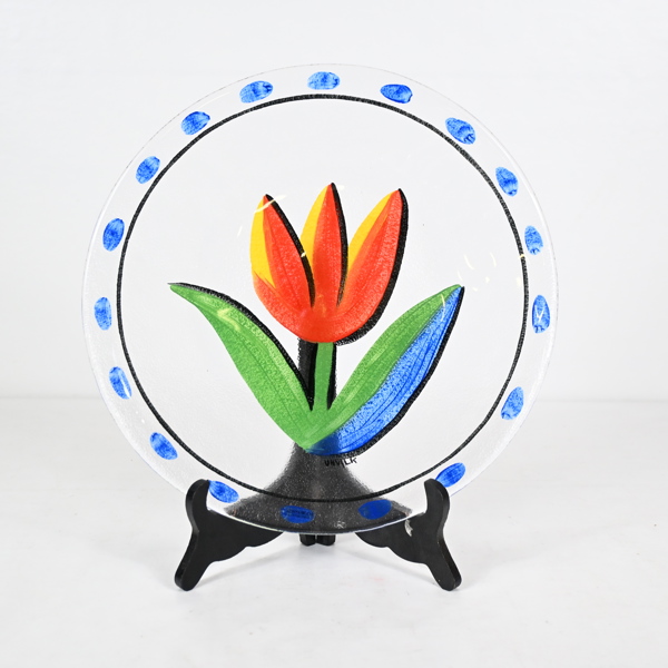 Ulrica Hydman-Vallien, fat, "Tulpia", Kosta Boda.