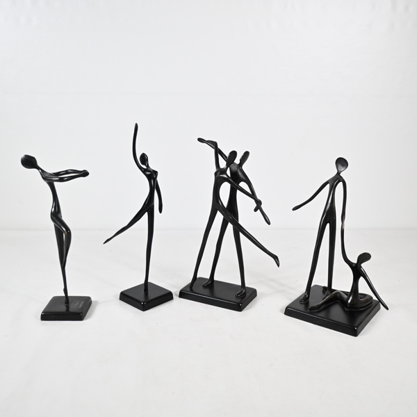 Bodrul Khalique, skulpturer, 4st, 2000 tal.