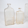 Glasflaskor, 10st, 17/1800 tal. 