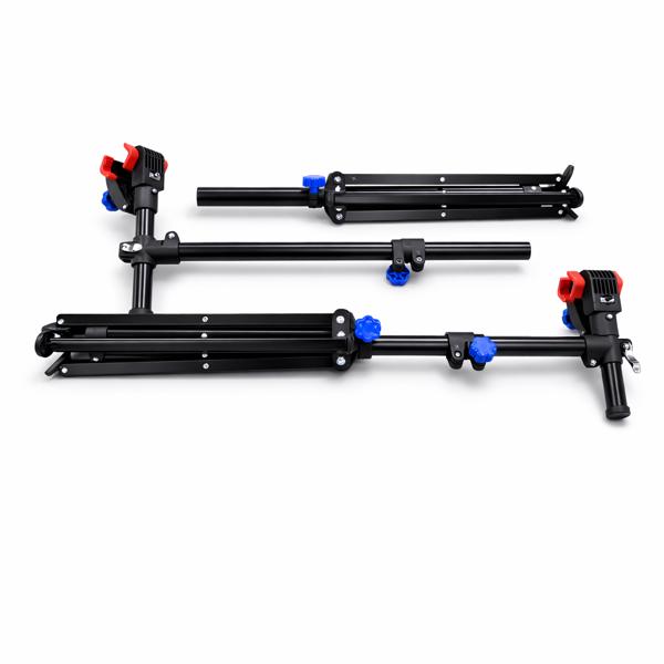 Ställ för cykelreparation.