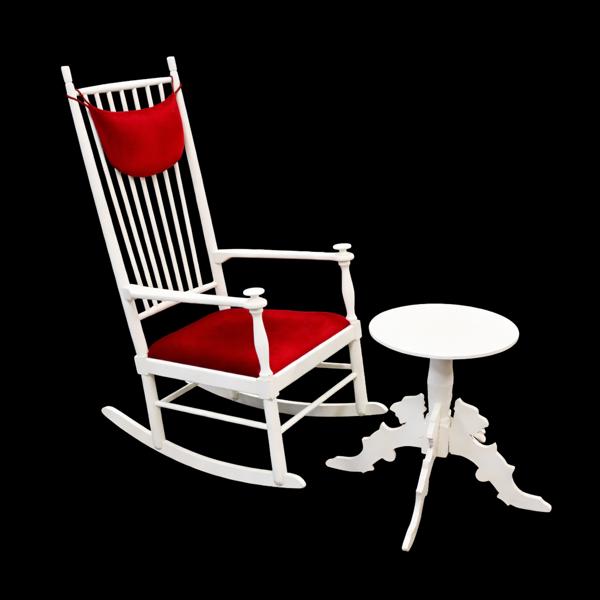 Gungstol och bord, 1900 tal. 