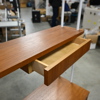 Hylla, teak, "Pydno", Bröderna Gustavssons Möbelfabrik, Virserum, 1960 tal.