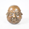 Skulptur i brons, "Buddhas fyra ansikten", Kina, 1900-tal.