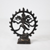 Skulptur i brons, föreställande Shiva, Indien.