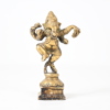 Skulptur i mässing, föreställande Ganesha, Indien.