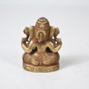 Skulptur i mässing, föreställande Ganesha, Indien.