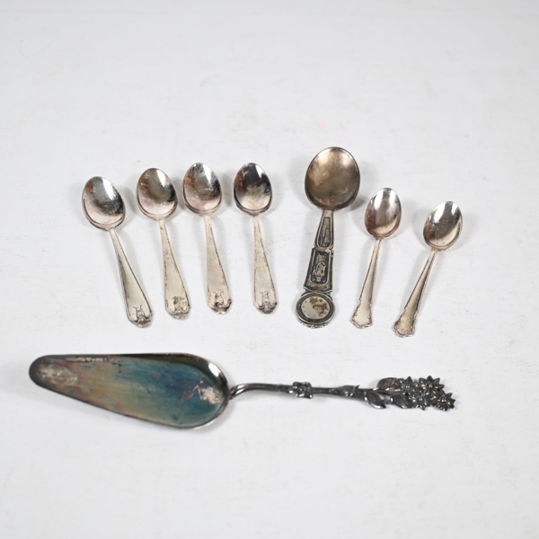 Bestick i silver, 830.